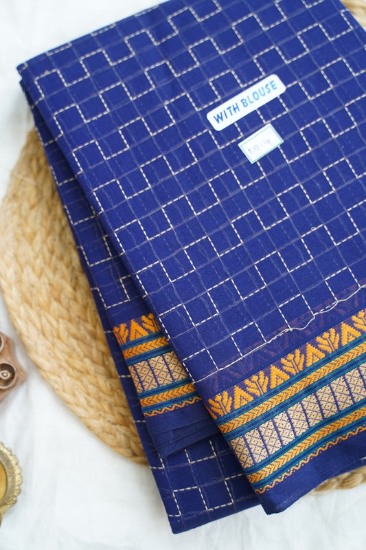 Chettinad handloom Cotton Saree PC14986