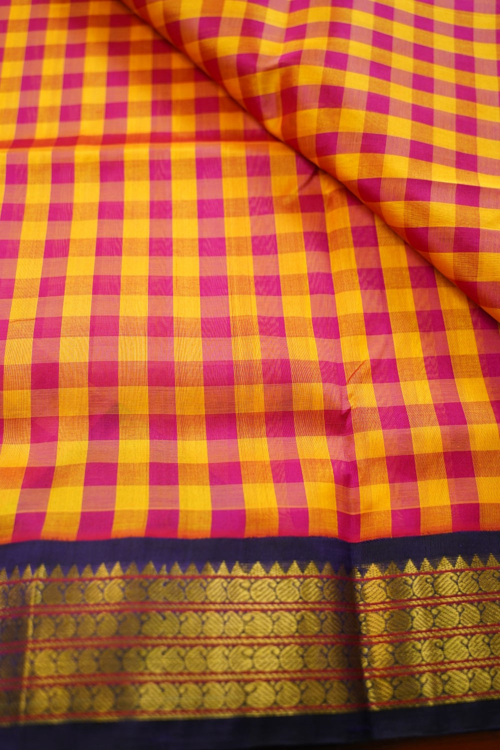 Kanchi Handloom Silk Cotton Saree PC17435