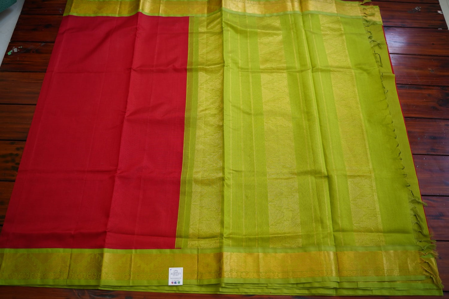 Kanchi Handloom Silk Cotton Saree PC12068
