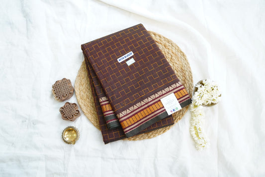 Chettinad handloom Cotton Saree PC14983