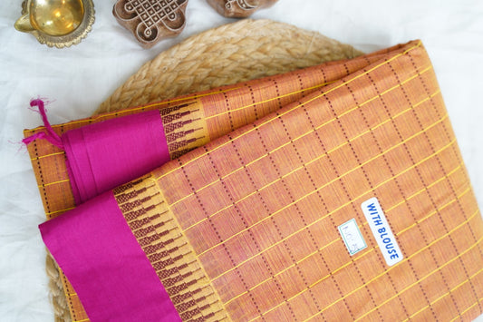 Chettinad handloom Cotton Saree PC15007