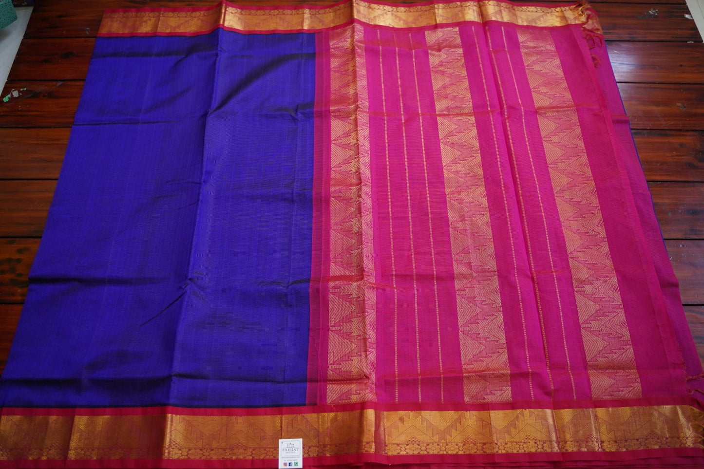 Kanchi Handloom Silk Cotton Saree PC12066