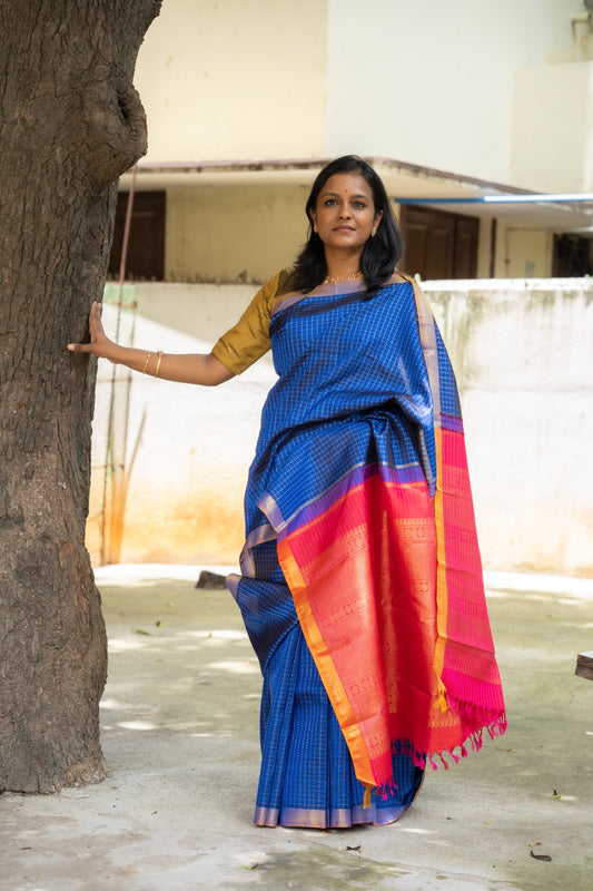 Pure Kanchi Silk Saree PC10342