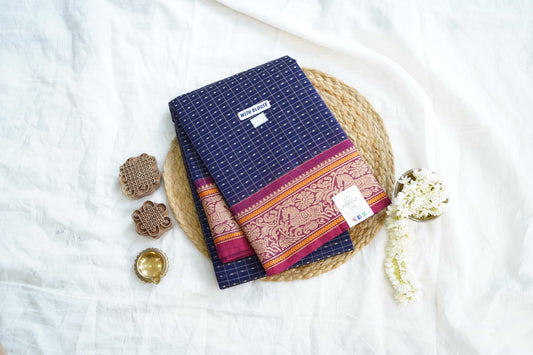 Chettinad handloom Cotton Saree PC14929