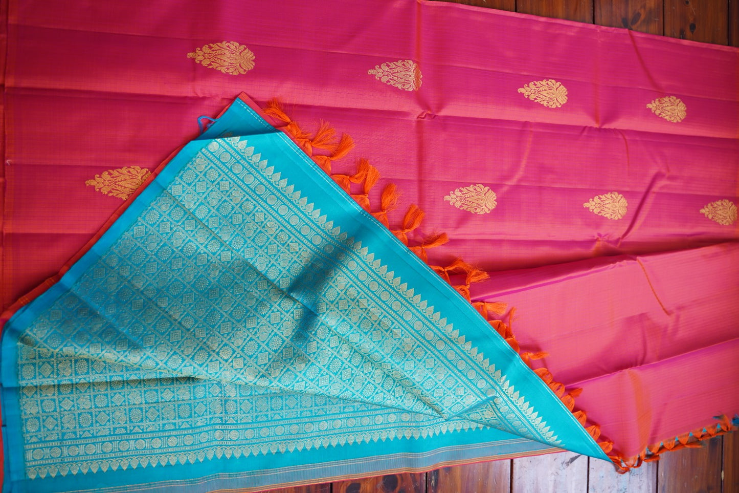 Pure Kanchi Silk Saree PC16357