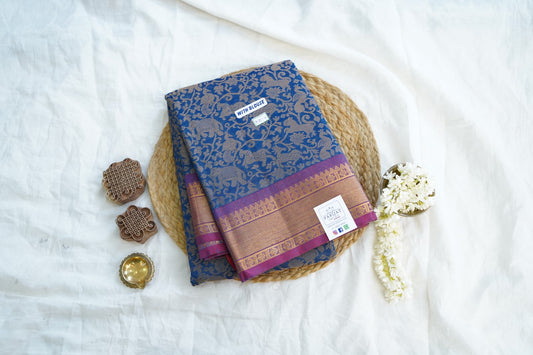 Chettinad handloom Cotton Saree PC14952