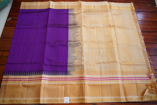 Kanchi Handloom Silk Cotton Saree PC12058