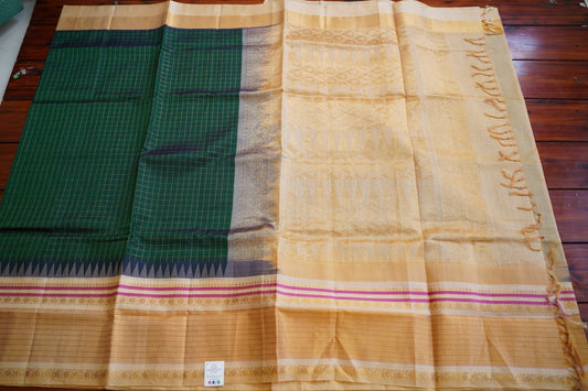 Kanchi Handloom Silk Cotton Saree PC12059