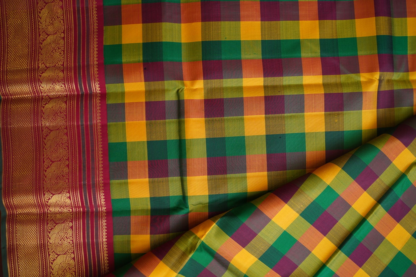 Pure Kanchi Silk Saree PC16356