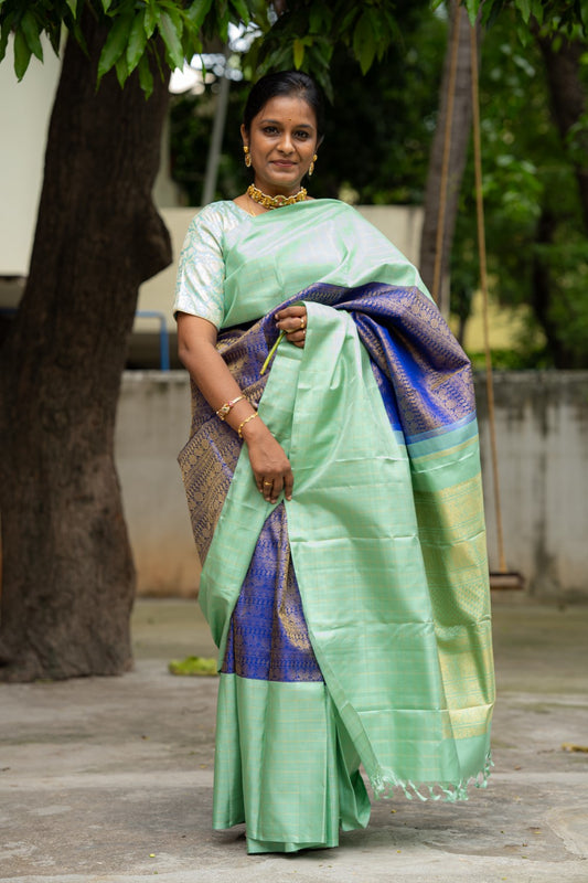 Pure Kanchi Silk Saree PC12526
