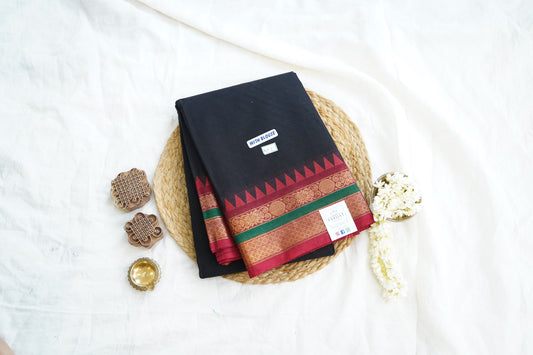 Chettinad handloom Cotton Saree PC14980