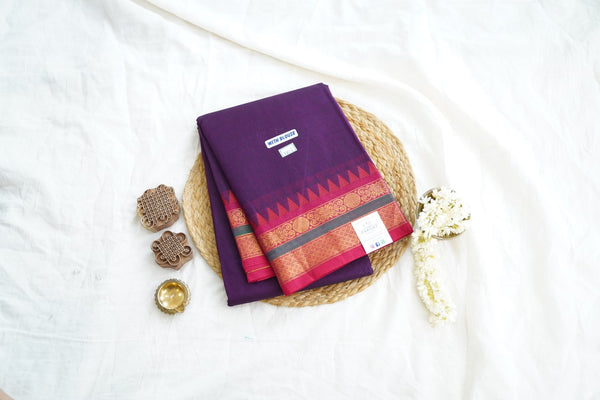 Chettinad handloom Cotton Saree PC14978