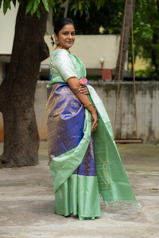 Pure Kanchi Silk Saree PC12526