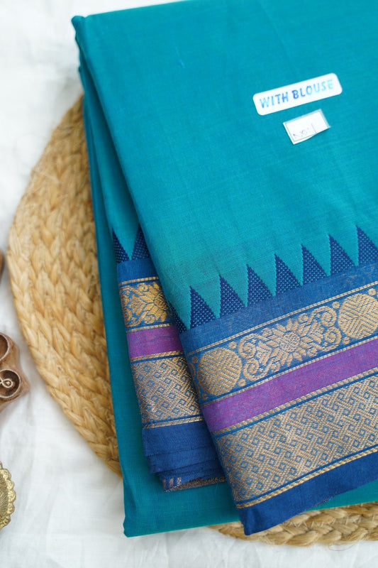 Chettinad handloom Cotton Saree PC14976