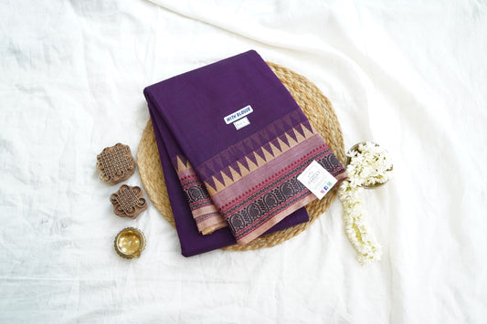 Chettinad handloom Cotton Saree PC14974