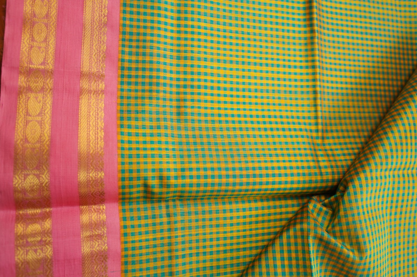 Kanchi Handloom Silk Cotton Saree PC17437