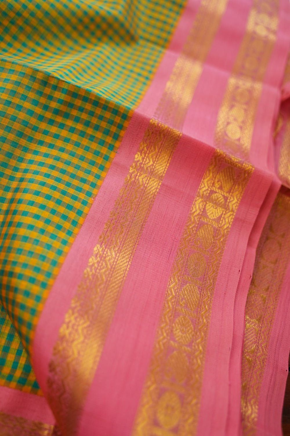 Kanchi Handloom Silk Cotton Saree PC17437