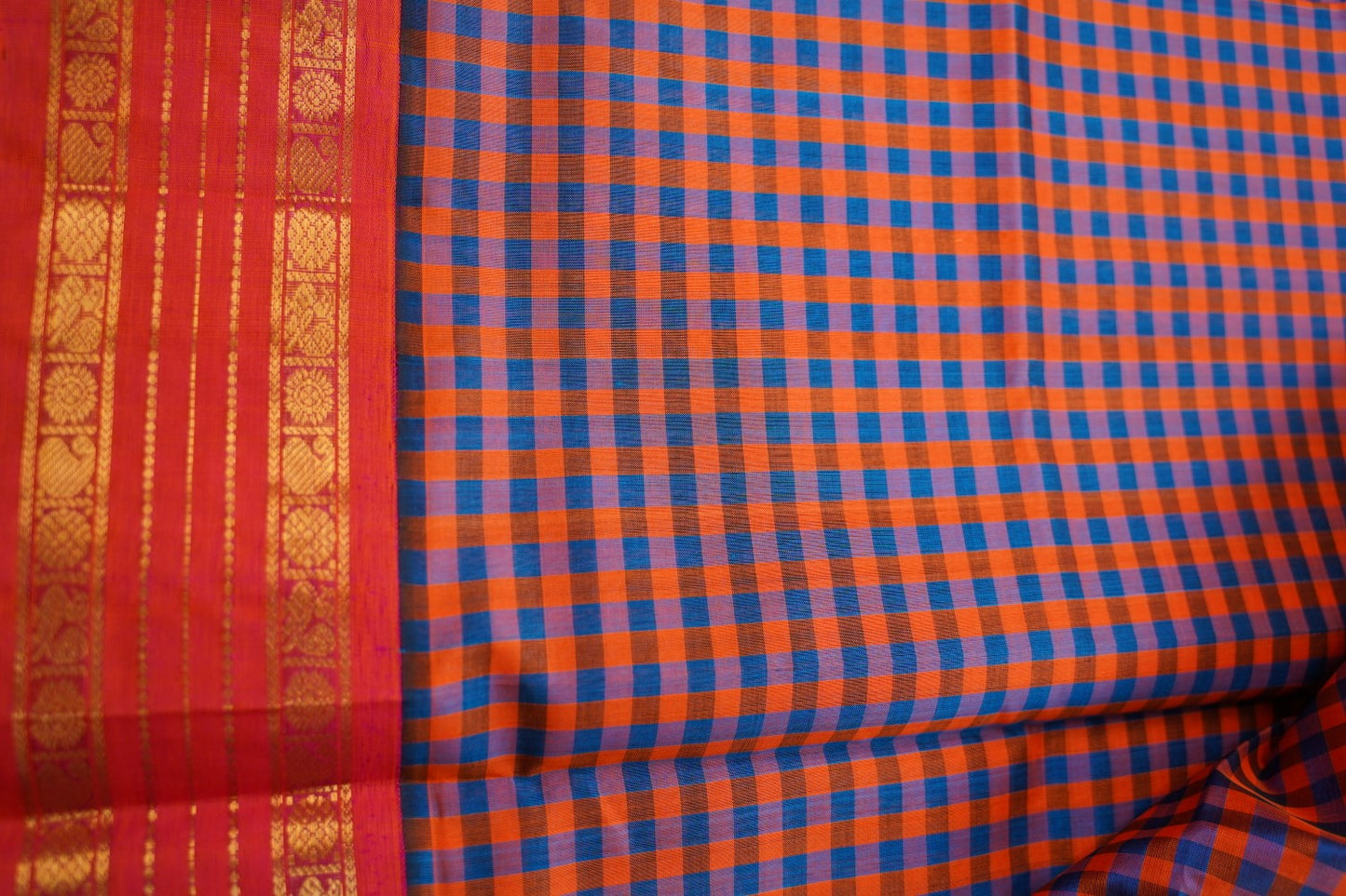Kanchi Handloom Silk Cotton Saree PC17443
