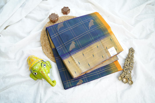 Kanchi Handloom Silk Cotton Saree PC15059