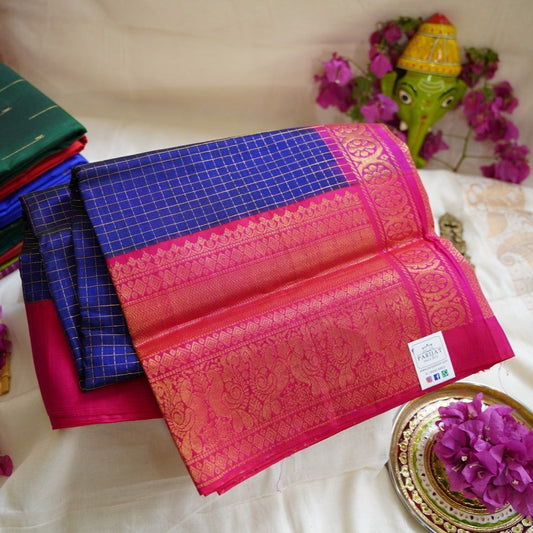 Kanchi Handloom Silk Cotton Saree PC4774