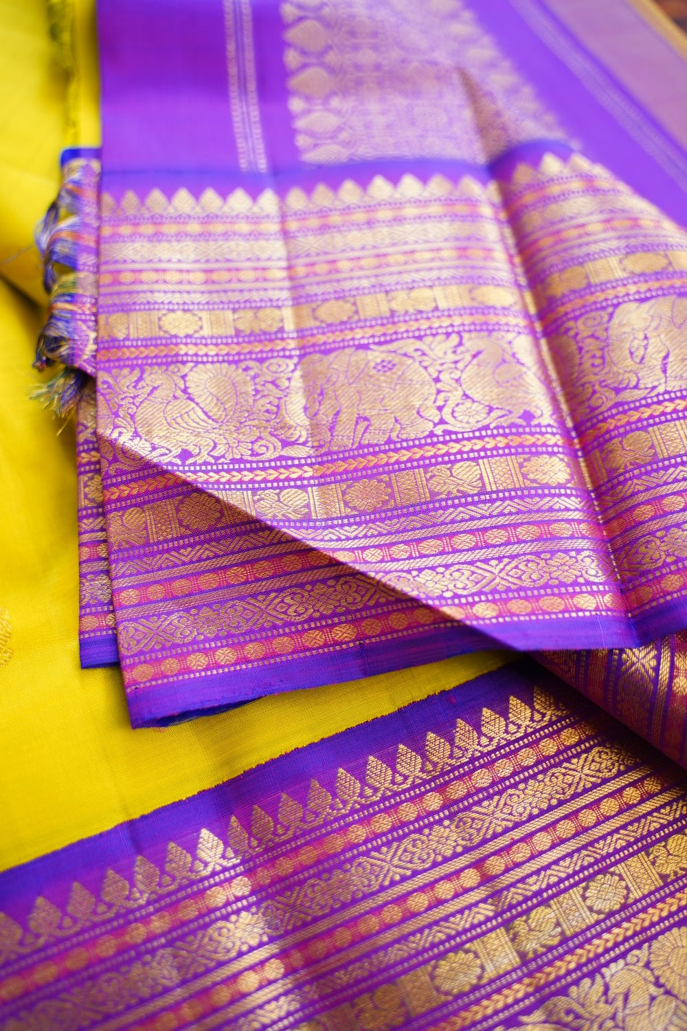 Pure Kanchi Silk Saree PC16364