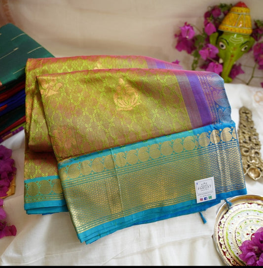 Kanchi Handloom Silk Cotton Saree PC8678