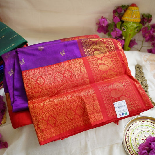 Kanchi Handloom Silk Cotton Saree PC4769