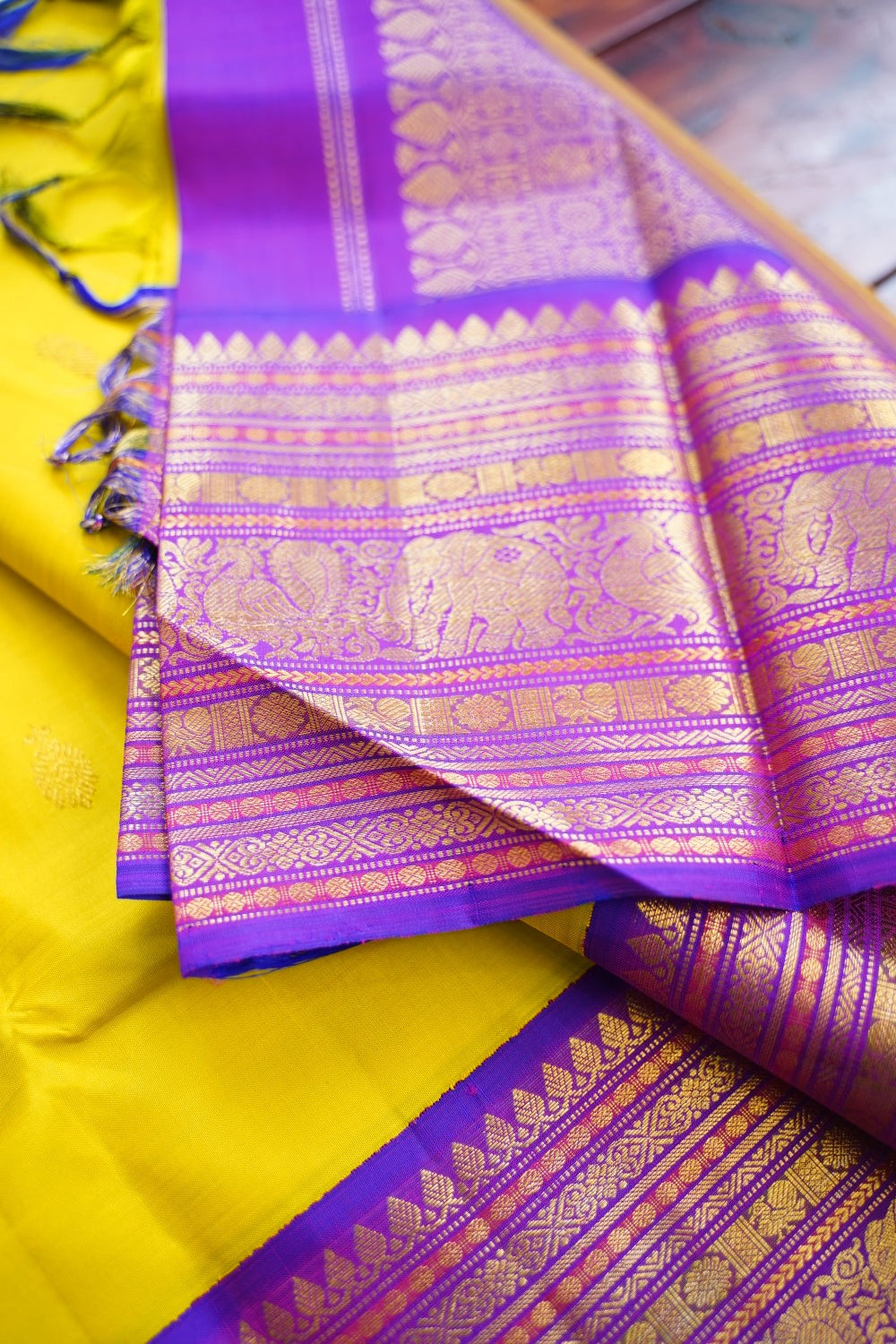 Pure Kanchi Silk Saree PC16364