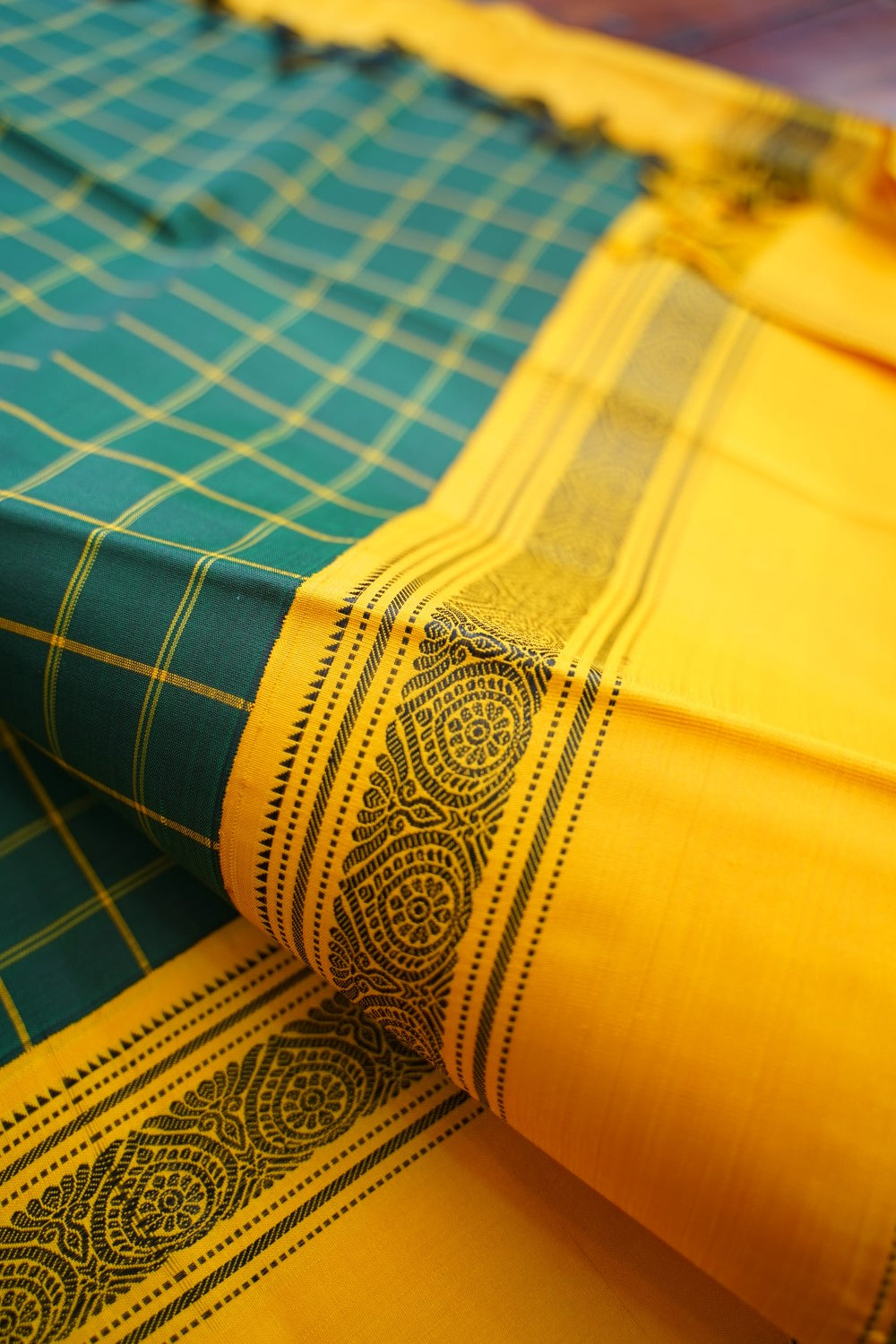 Pure Kanchi Silk Saree Pc16363