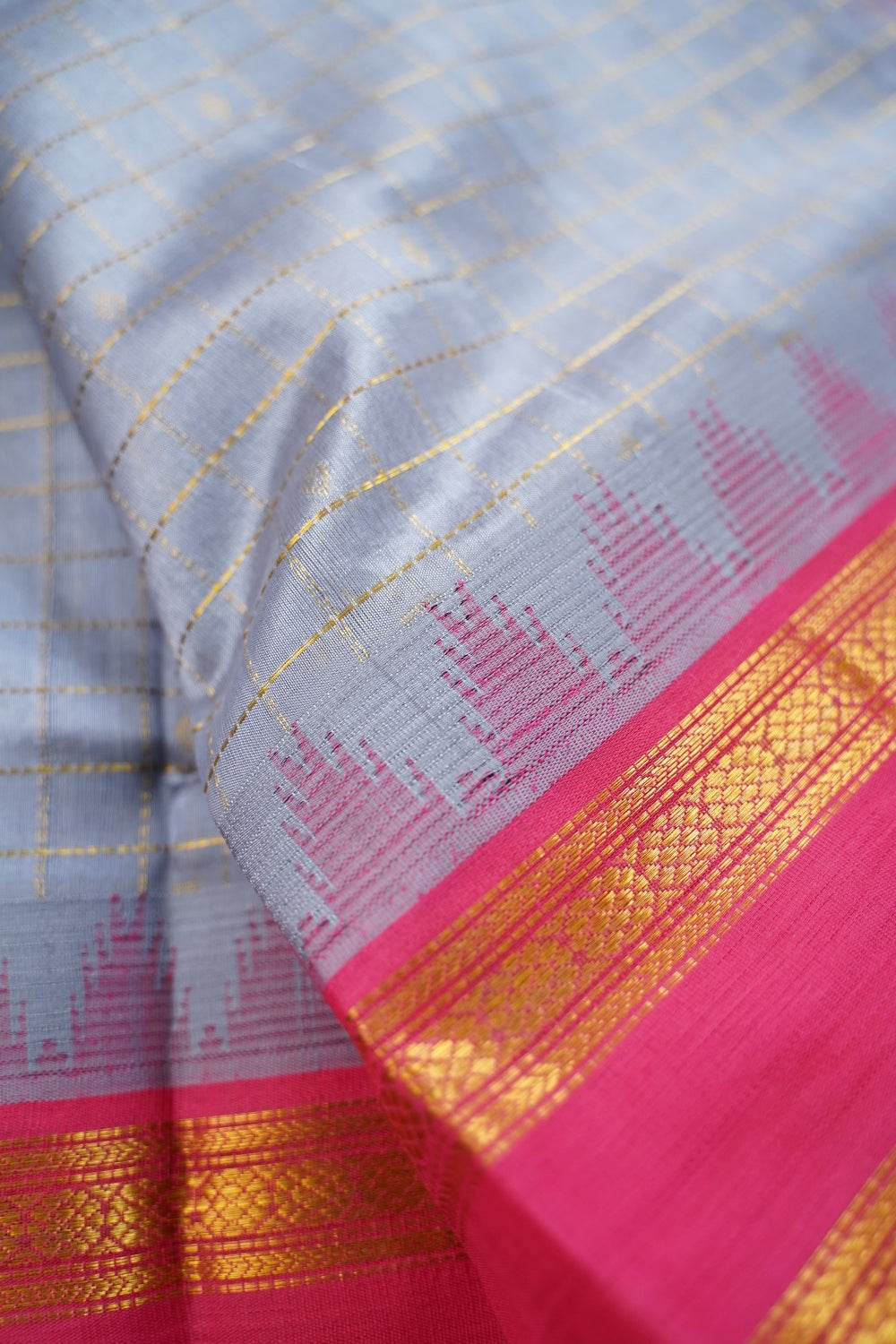 Kanchi Handloom Silk Cotton Saree PC17444