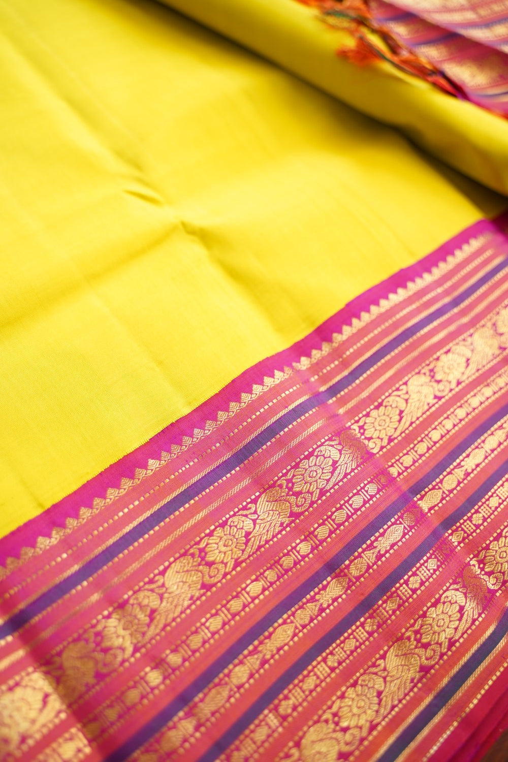 Pure Kanchi Silk Saree PC16374