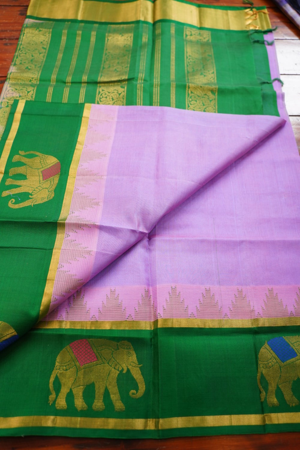 Kanchi Handloom Silk Cotton Saree PC17410