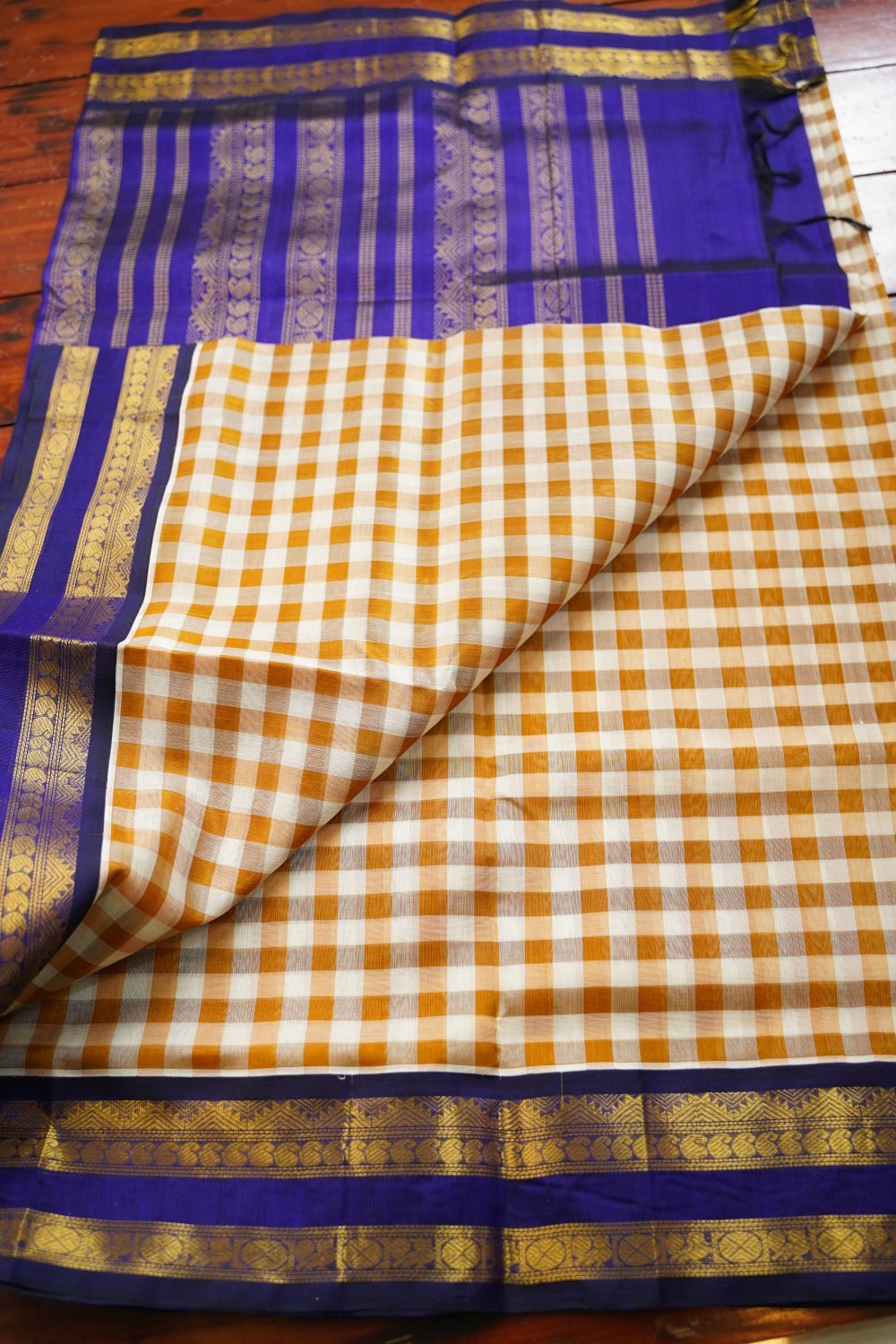 Kanchi Handloom Silk Cotton Saree PC17412
