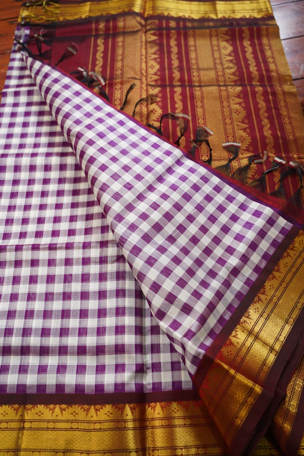 Kanchi Handloom Silk Cotton Saree PC17424