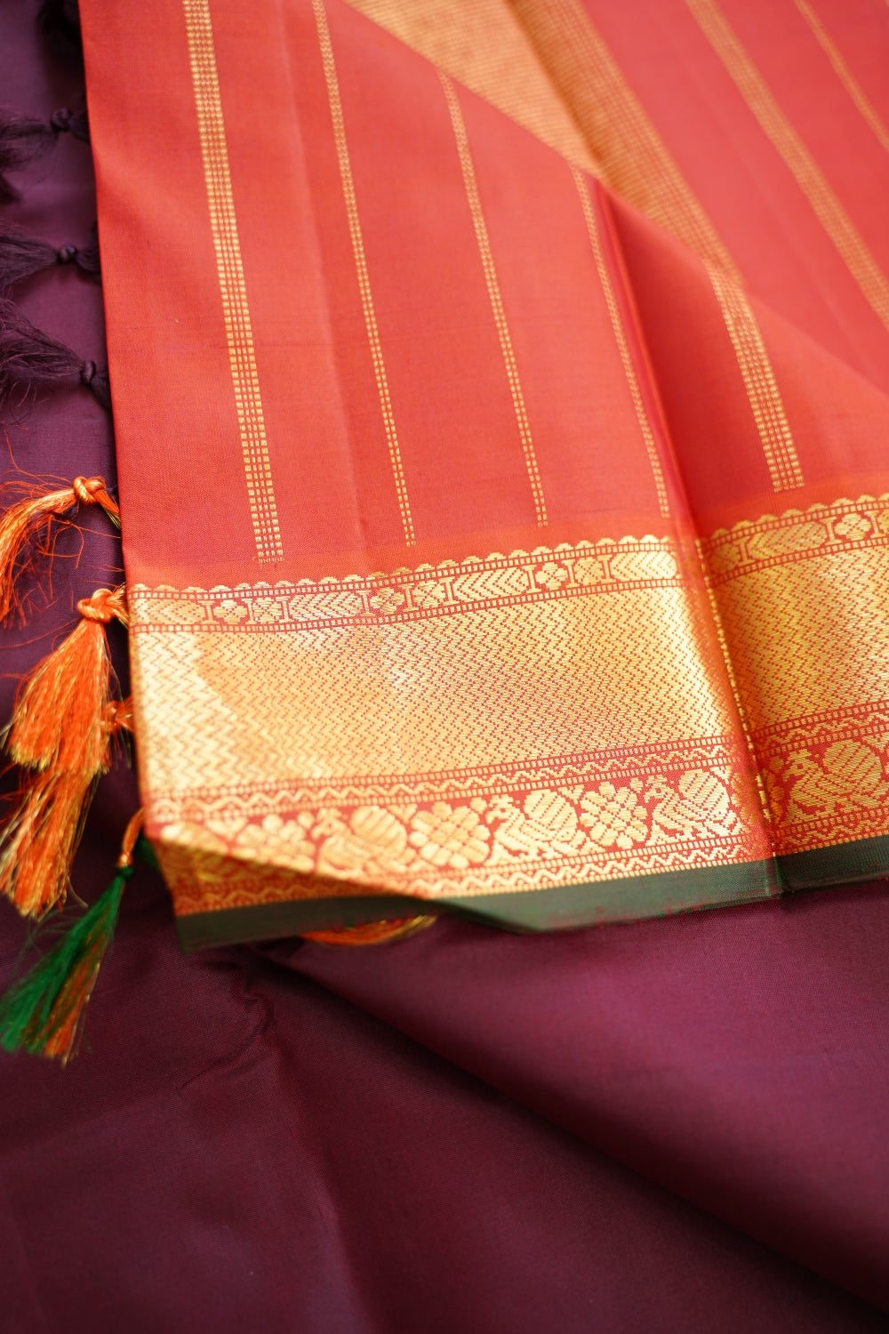 Pure Kanchi Silk Saree Pc16370