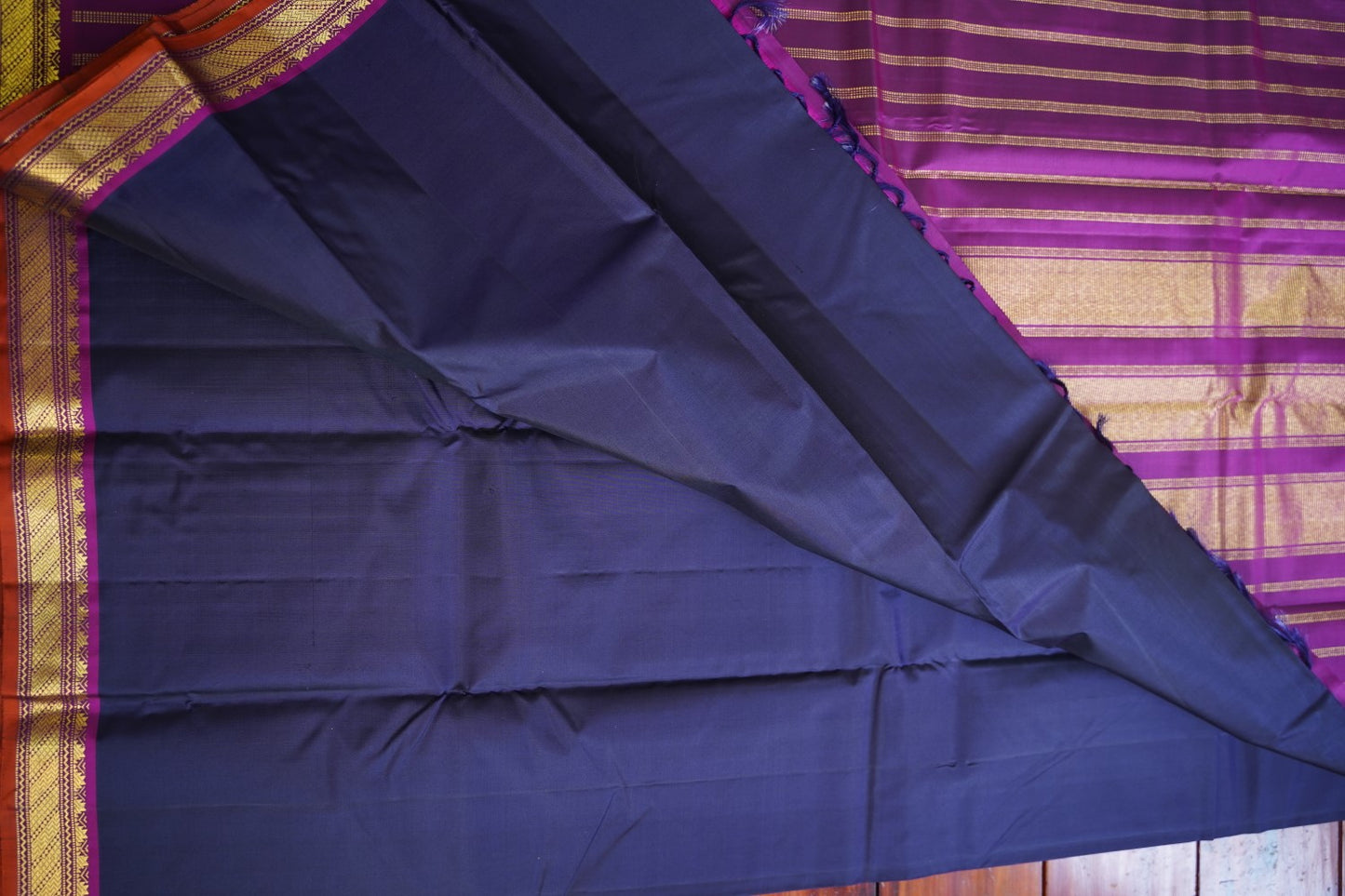 Pure Kanchi Silk Saree Pc16369