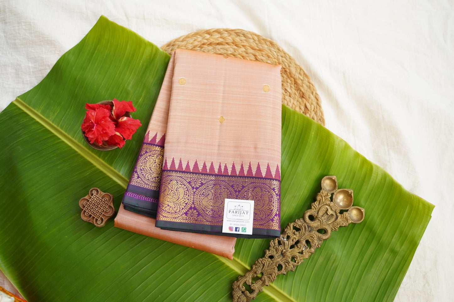 Pure Kanchi Silk Saree PC17488