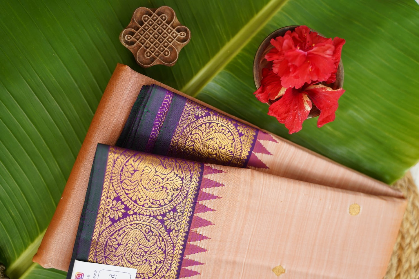 Pure Kanchi Silk Saree PC17488