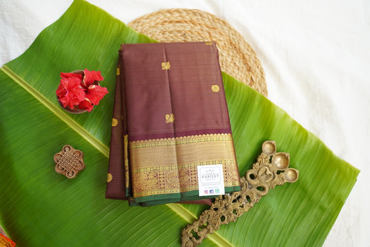 Pure Vairaoosi Kanchi Silk Saree PC17483