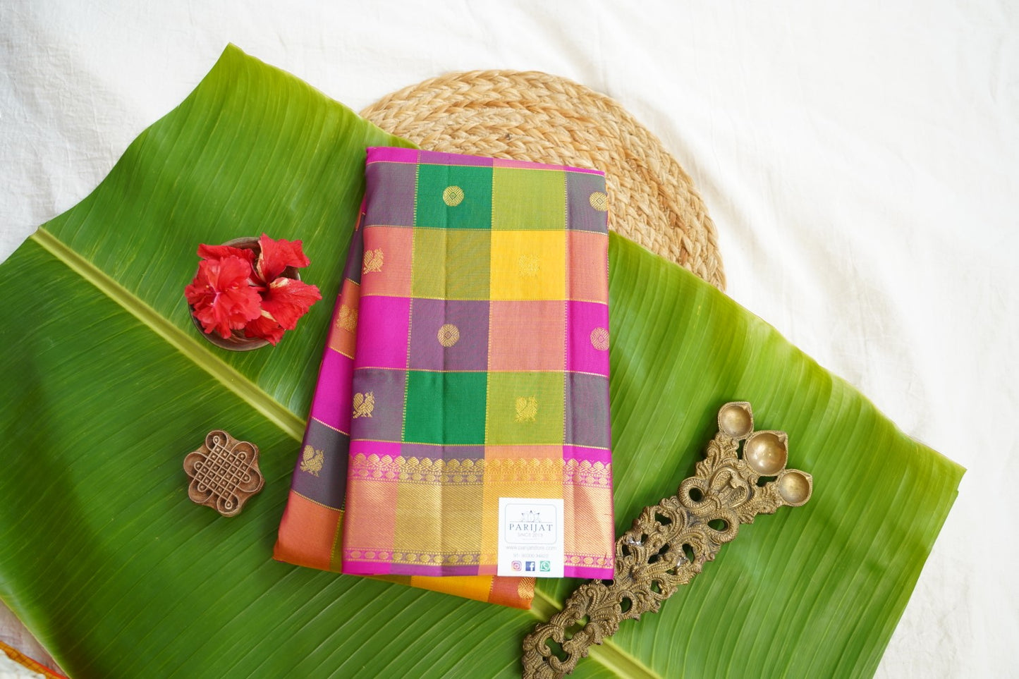 Pure Kanchi Silk Saree PC17484