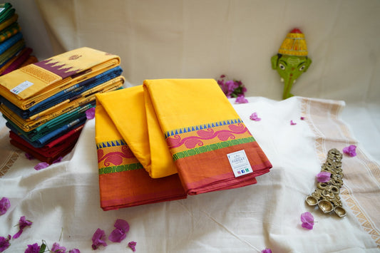 Chettinad handloom Cotton Saree PC4557