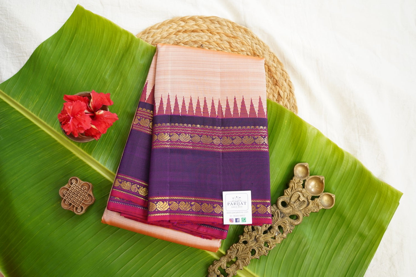 Pure Kanchi Silk Saree PC17489