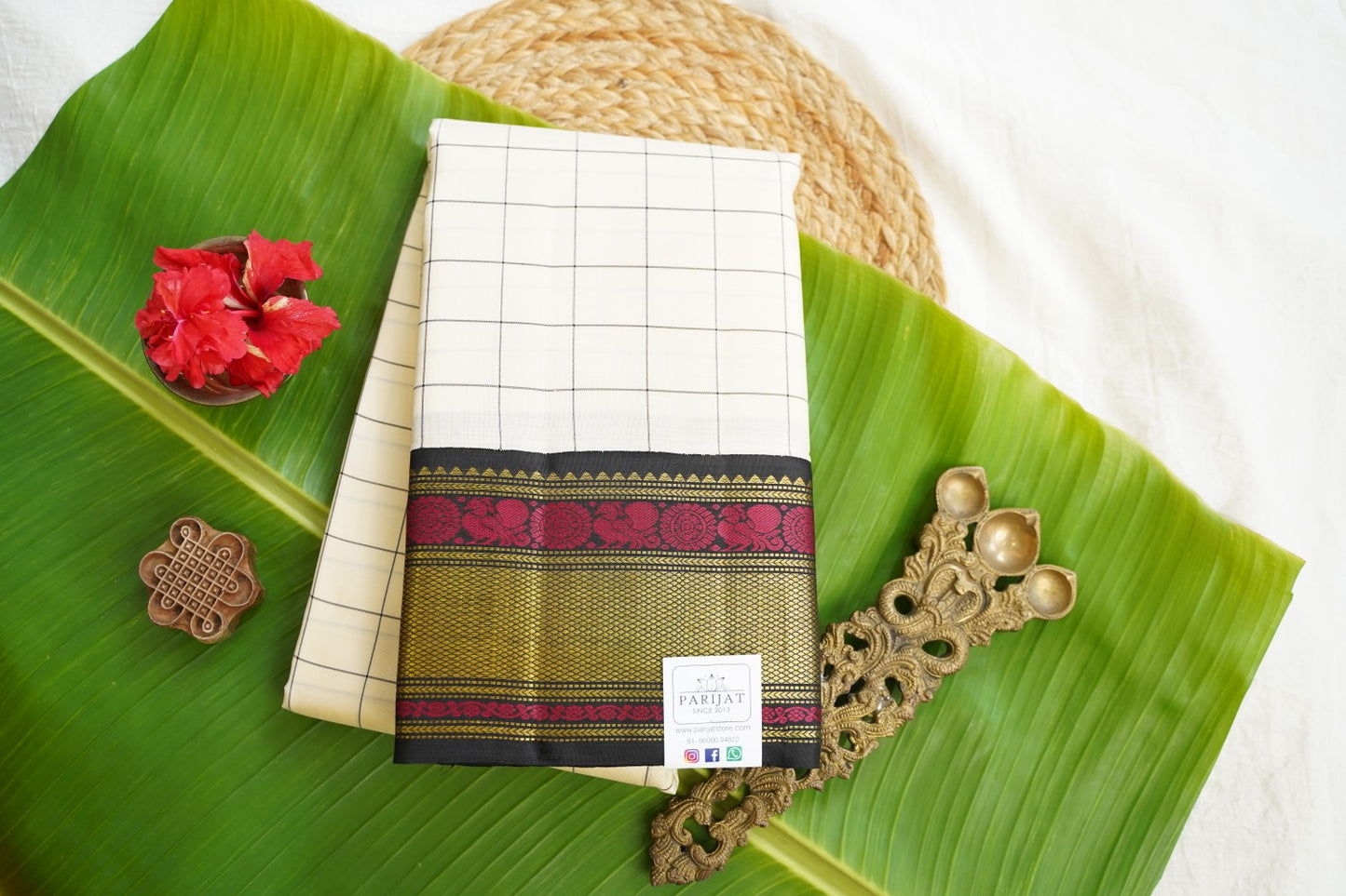 Pure Kanchi Silk Saree PC17486