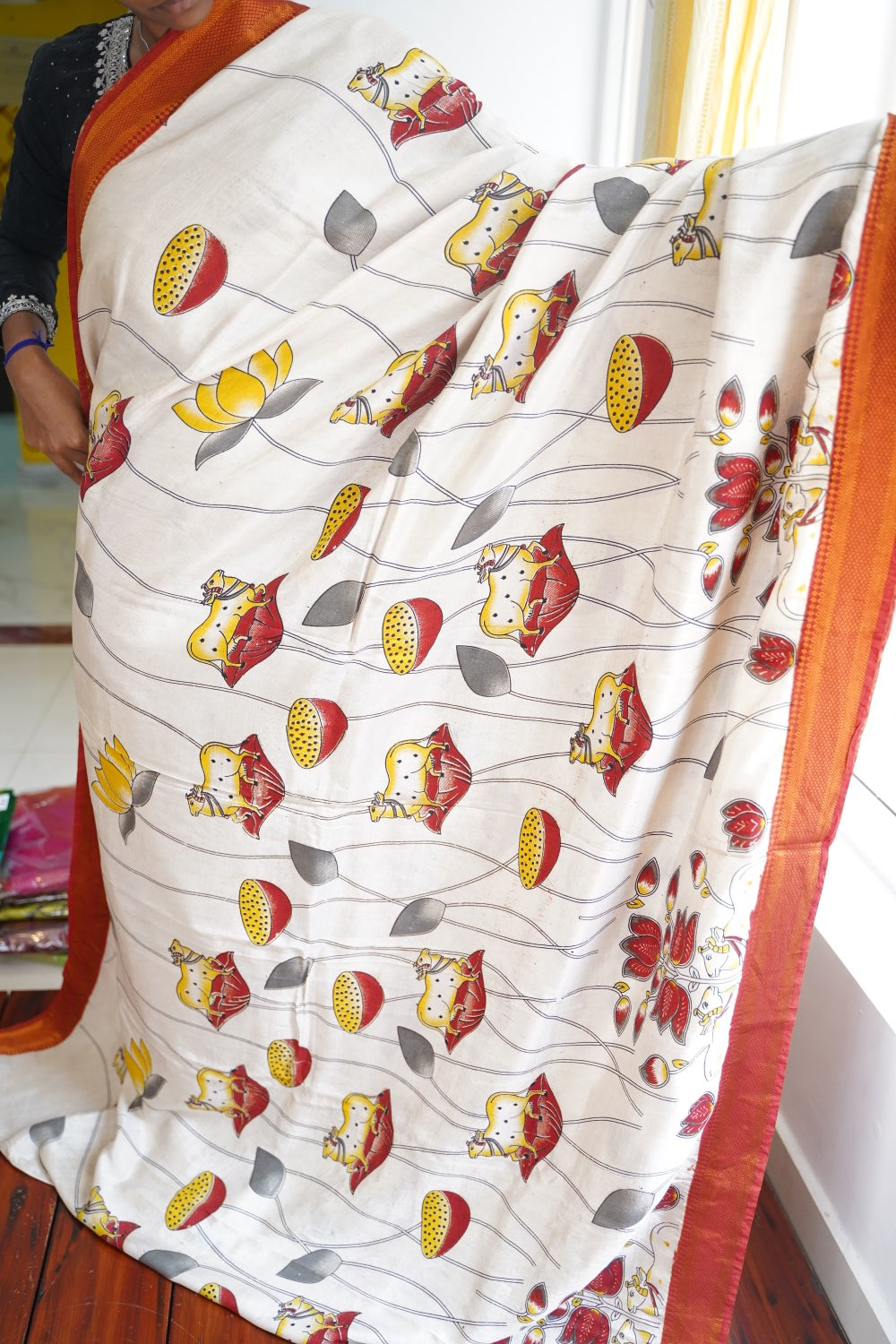 Kalamkari  Saree pc16338
