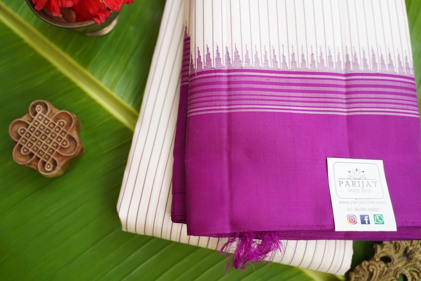 Pure Kanchi Silk Saree PC17485
