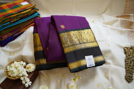 Pure Kanchi Silk Saree PC12121