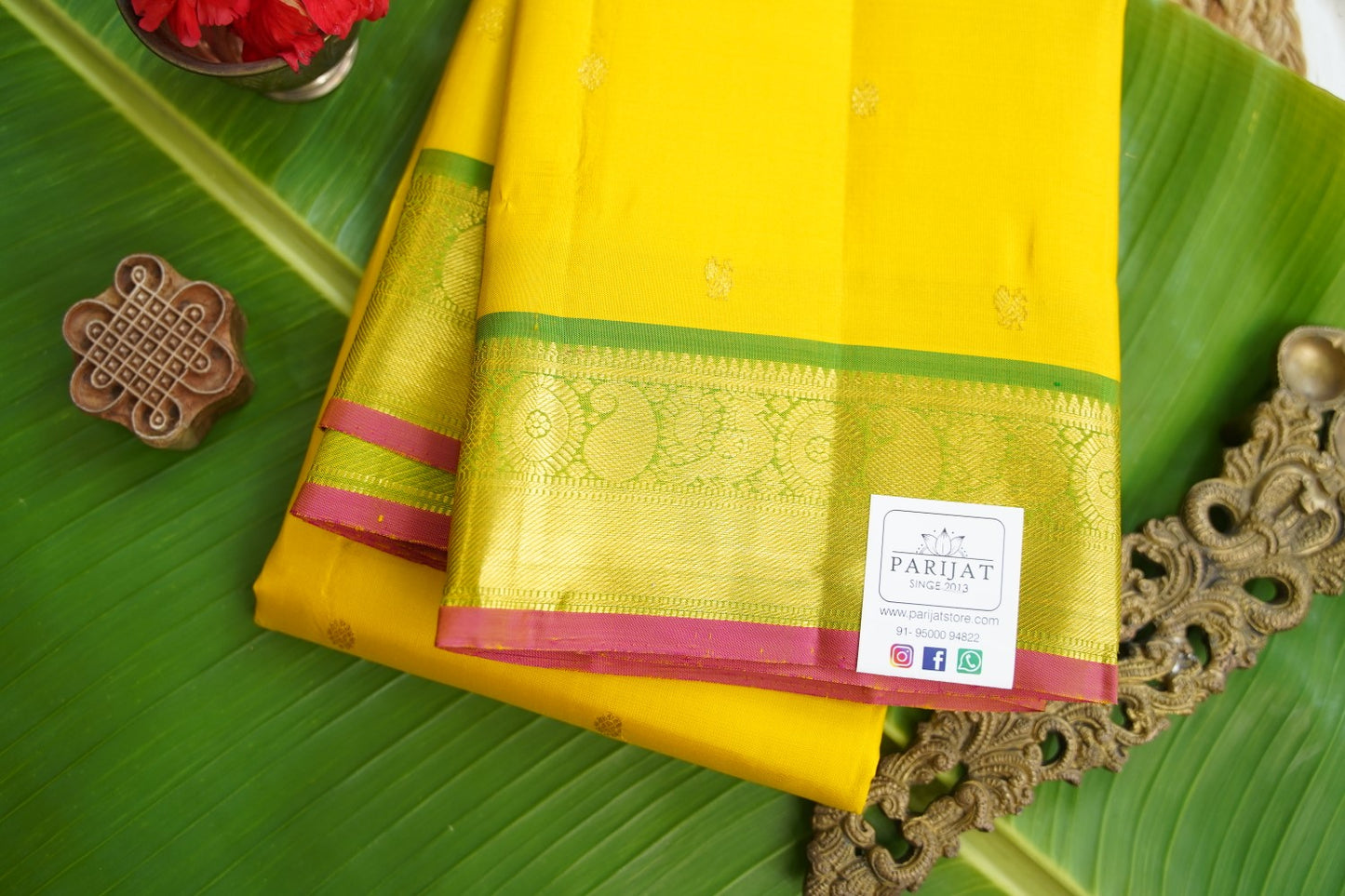 Pure Kanchi Silk Saree PC17491
