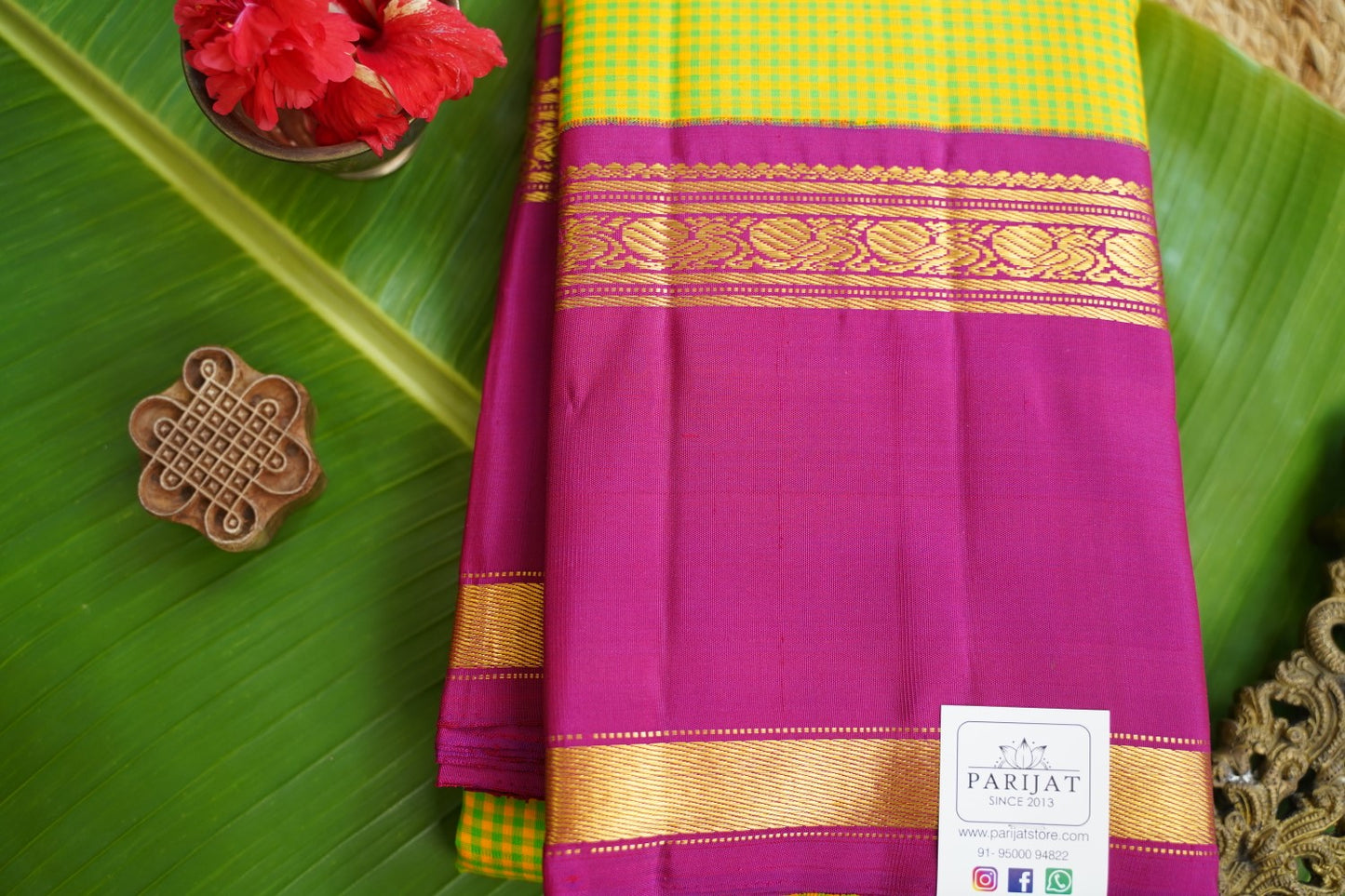 Pure Kanchi Silk Saree PC17492