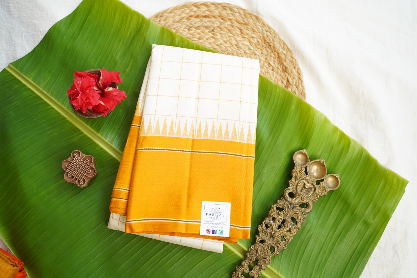 Pure Kanchi Silk Saree PC17487