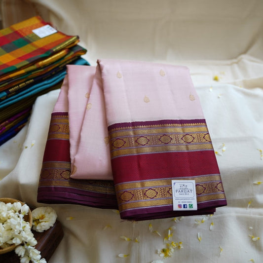Korvai Pure Kanchi Silk Saree PC12120